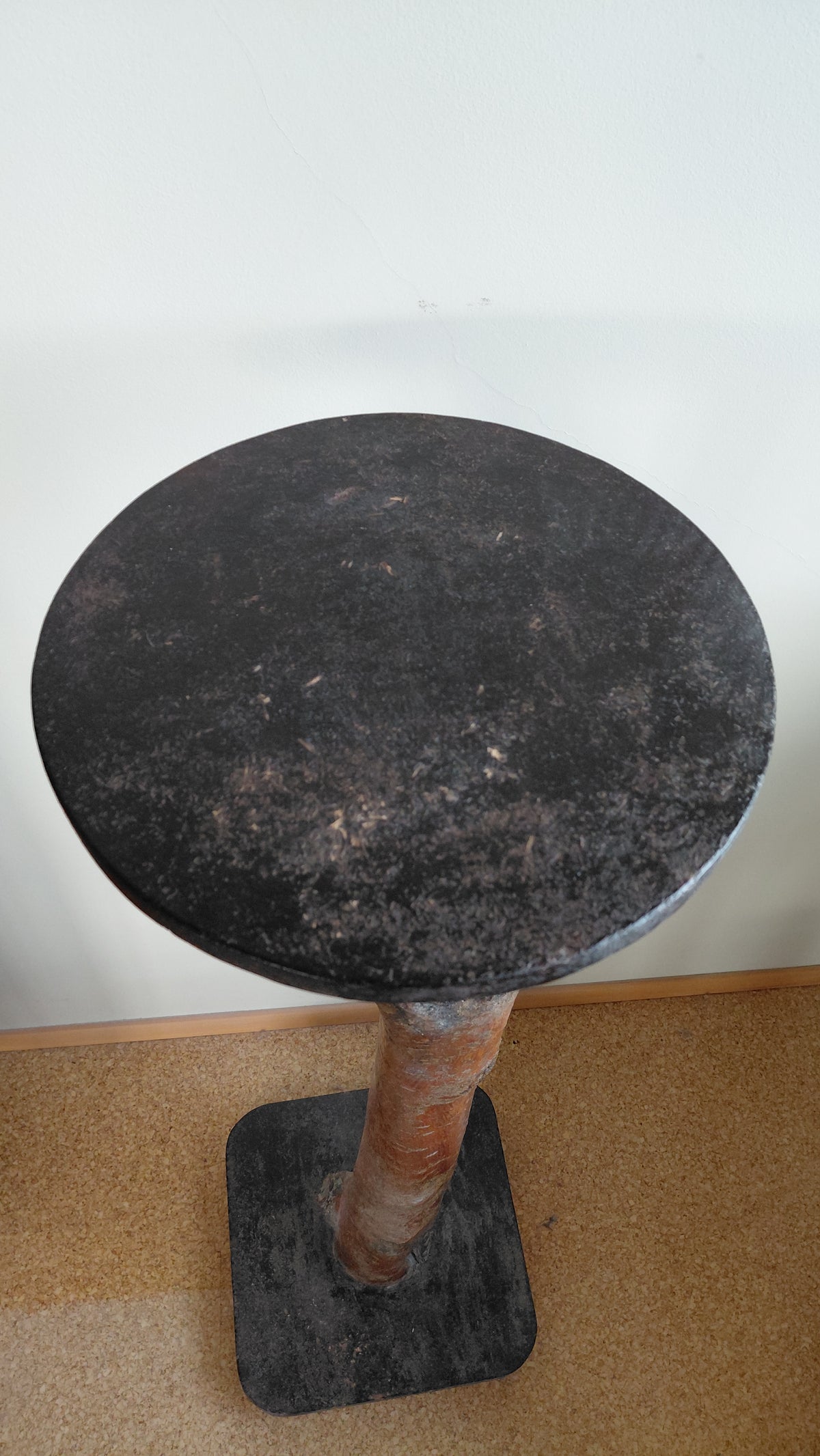 Blómasúla úr náttúrulegri trjágrein (H99 cm), Vintage