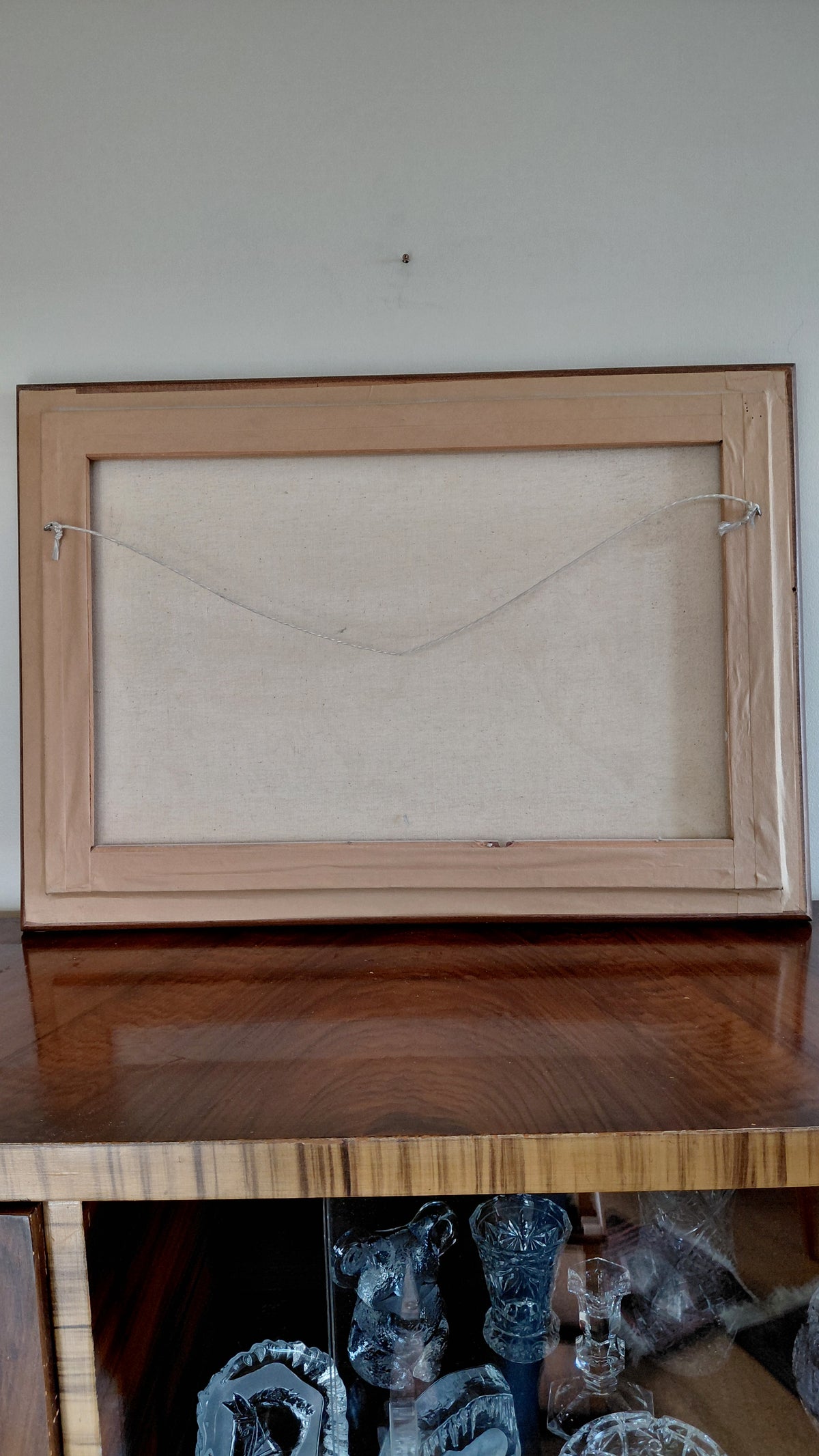 Olíumálverk af hestum (1972) 47x67 cm, J. Koussa