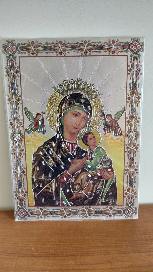 Helgimynd – María mey og Jesúbarnið – Móðir ævarandi hjálpar, Jerúsalem