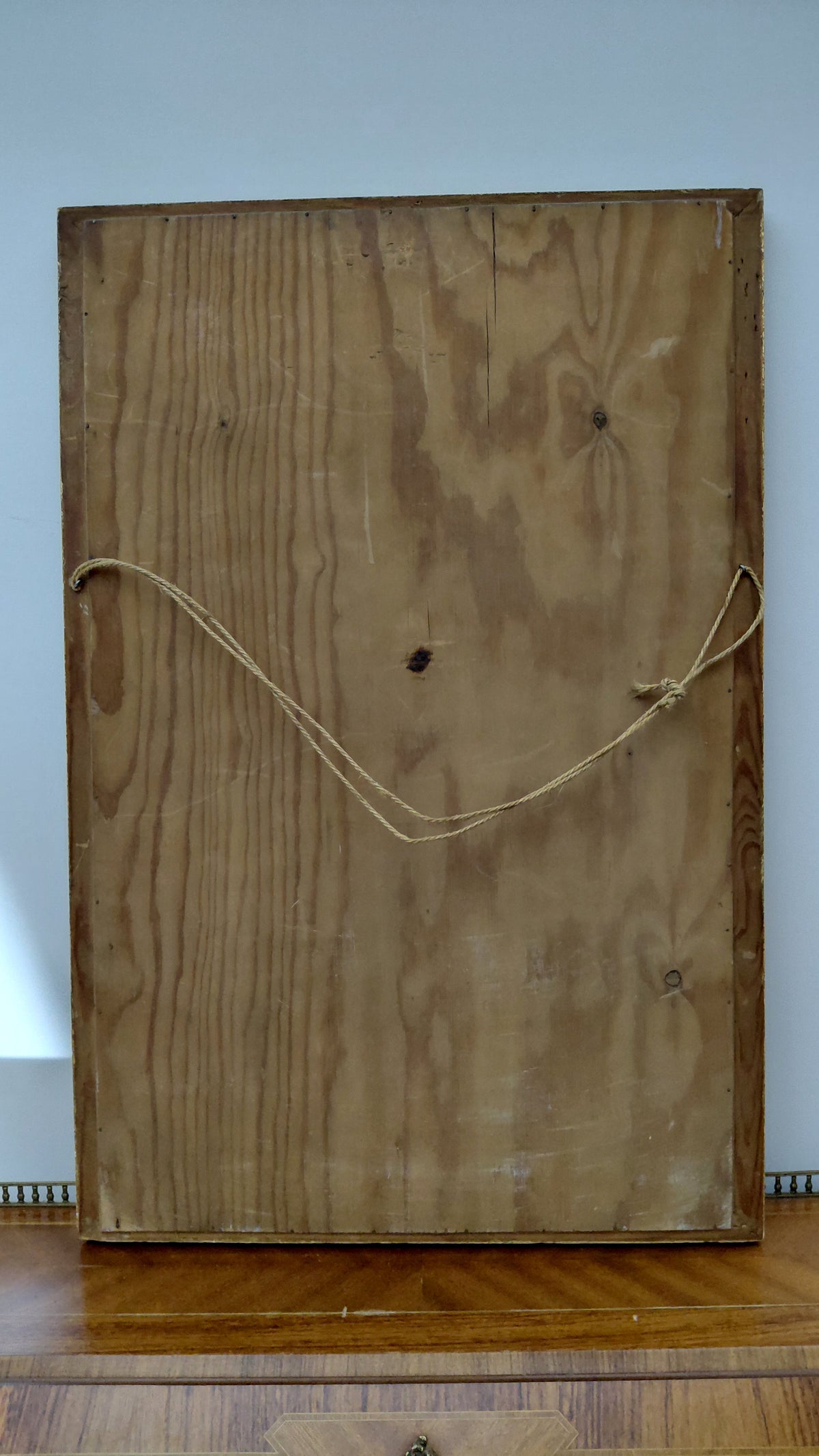 Vintage spegill í gylltum ramma (80.5x54 cm), Vintage