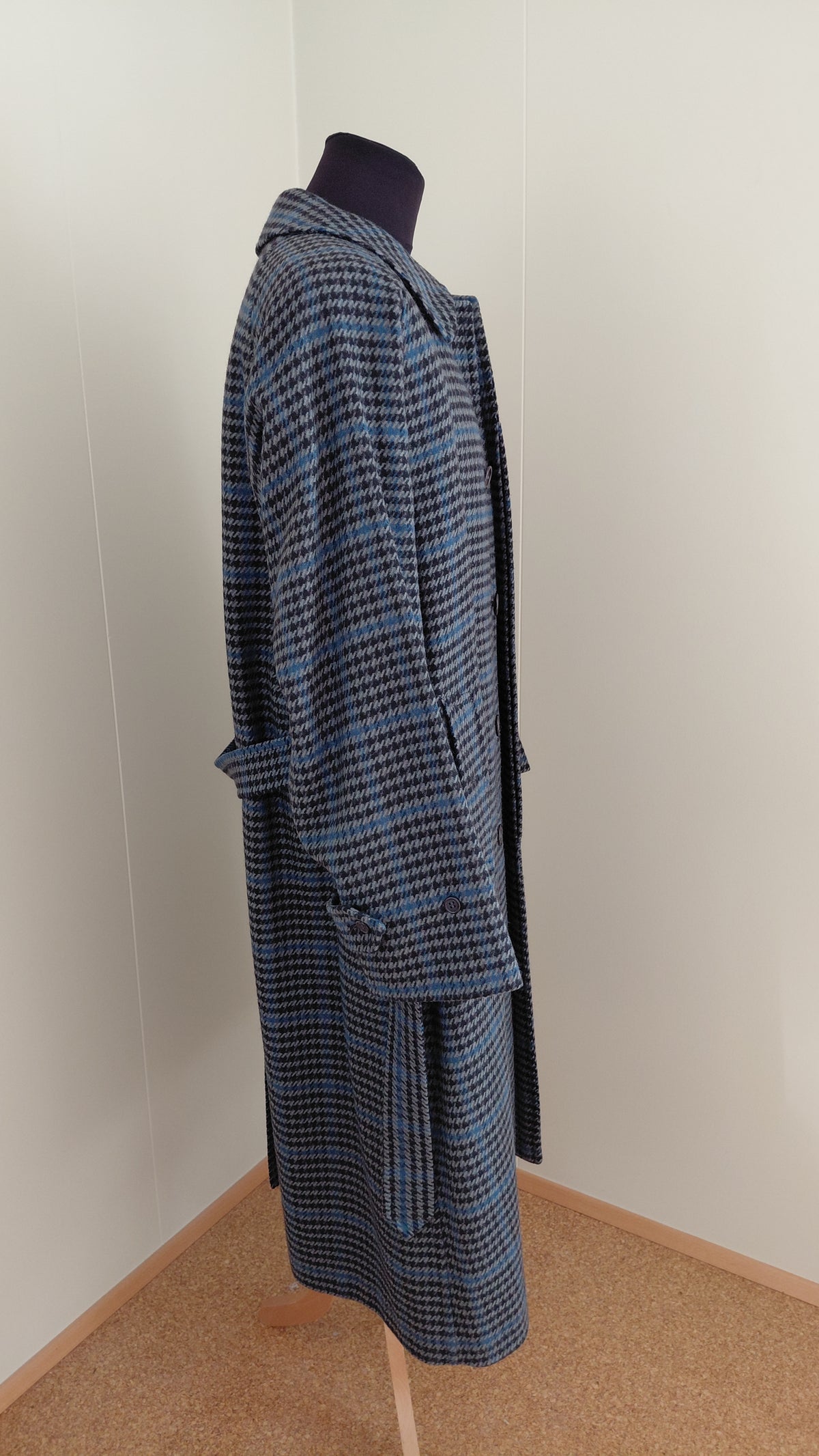 Vintage köflóttur ullar frakki (1980-1990), EUR 50, Burberry´s
