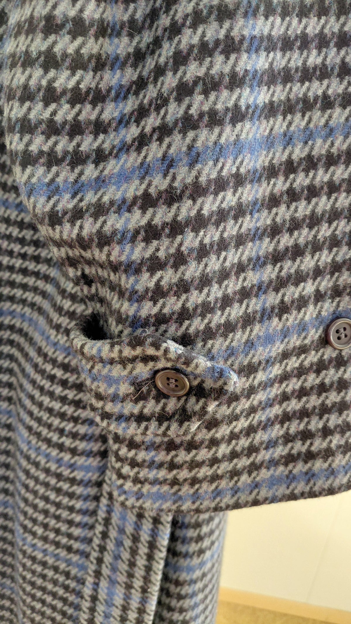 Vintage köflóttur ullar frakki (1980-1990), EUR 50, Burberry´s