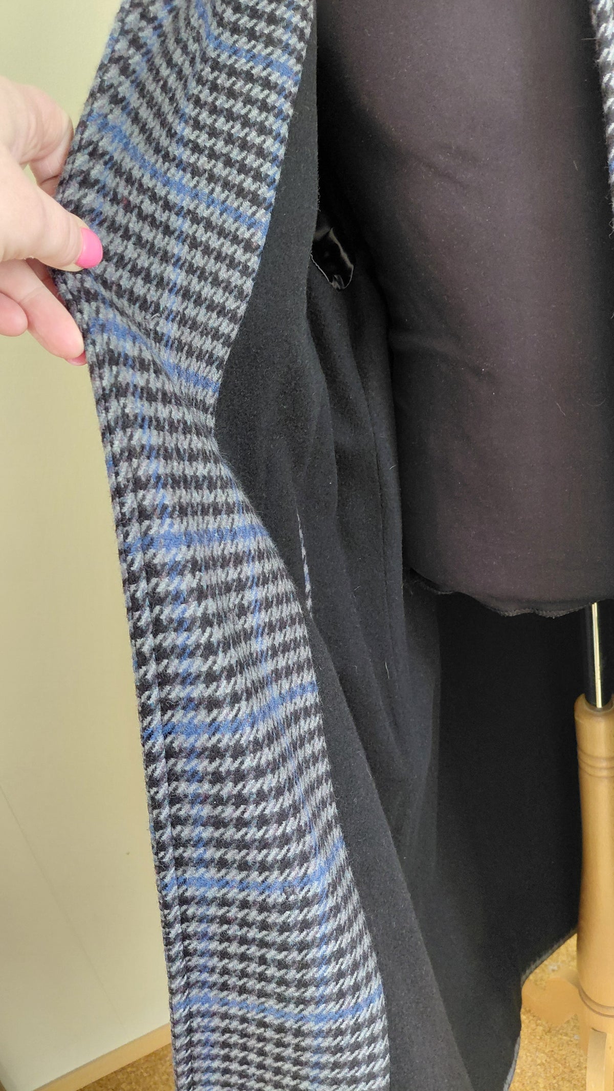Vintage köflóttur ullar frakki (1980-1990), EUR 50, Burberry´s