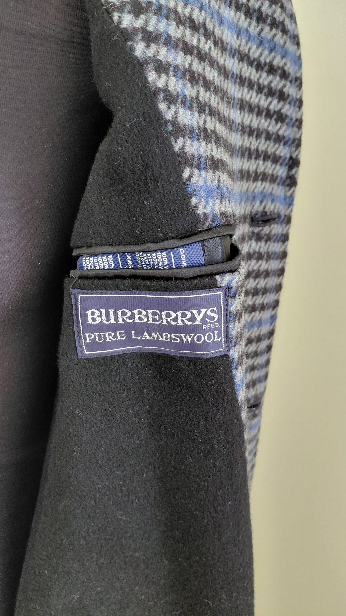 Vintage köflóttur ullar frakki (1980-1990), EUR 50, Burberry´s