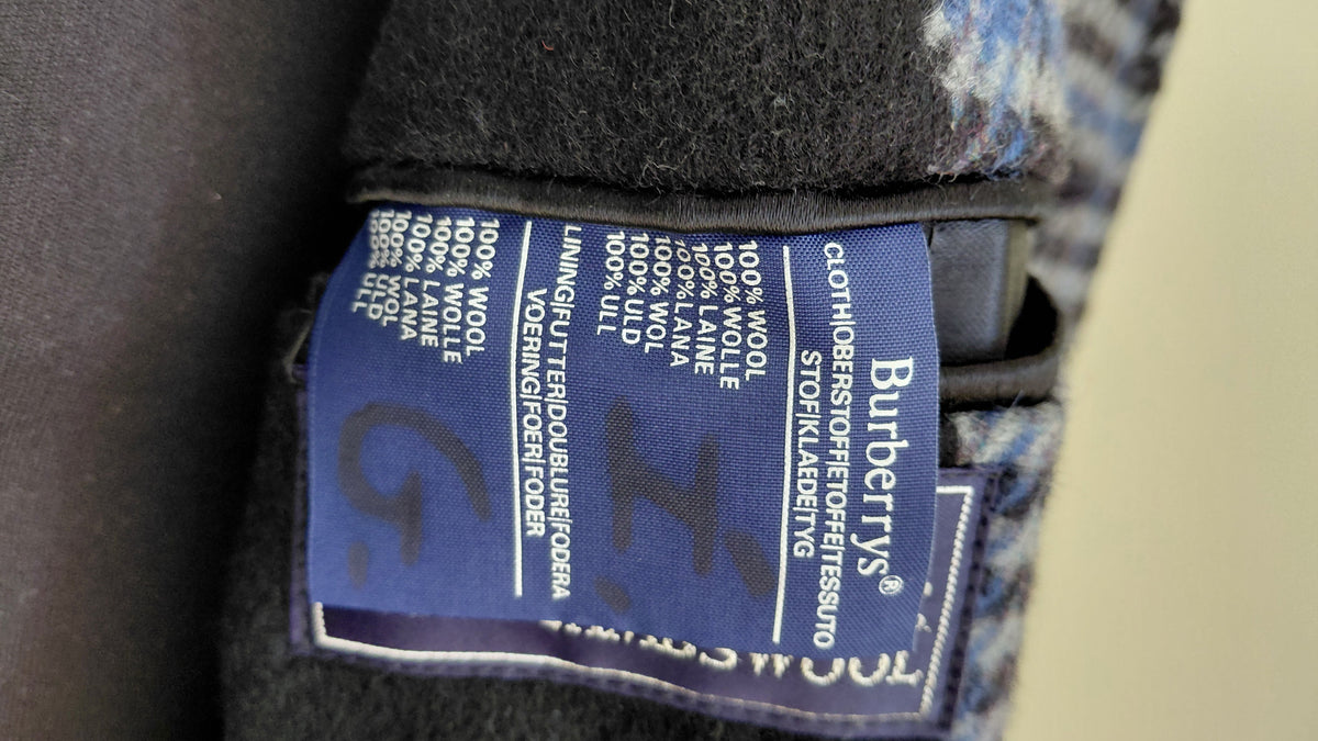 Vintage köflóttur ullar frakki (1980-1990), EUR 50, Burberry´s