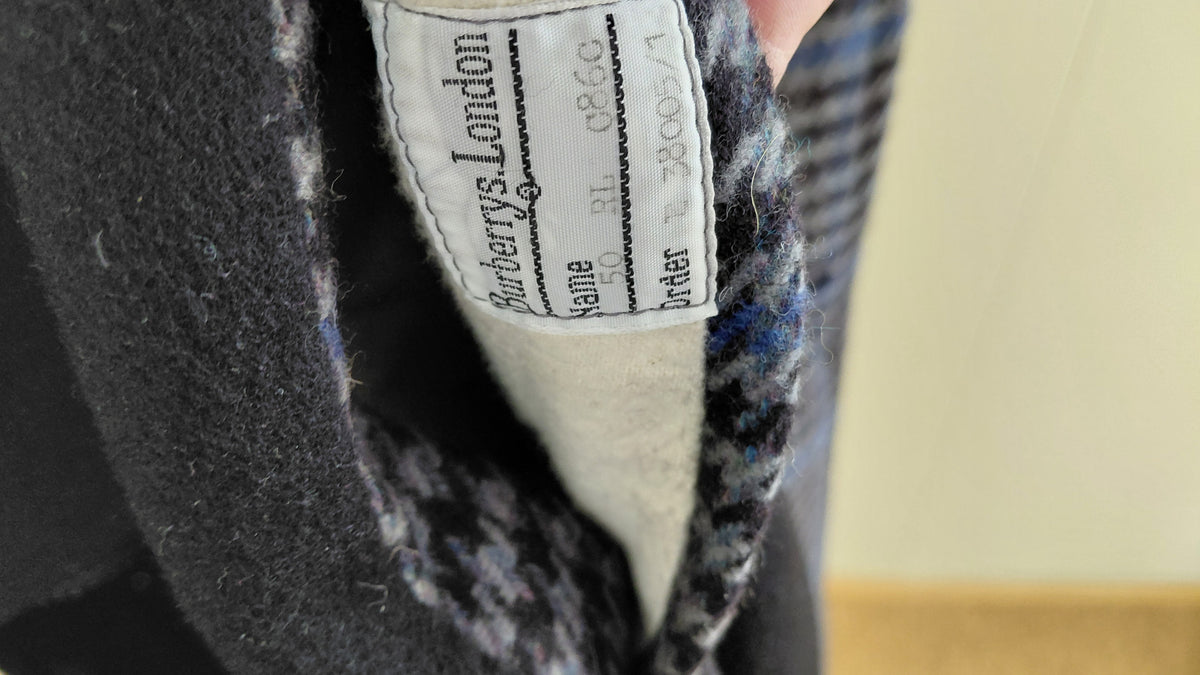 Vintage köflóttur ullar frakki (1980-1990), EUR 50, Burberry´s