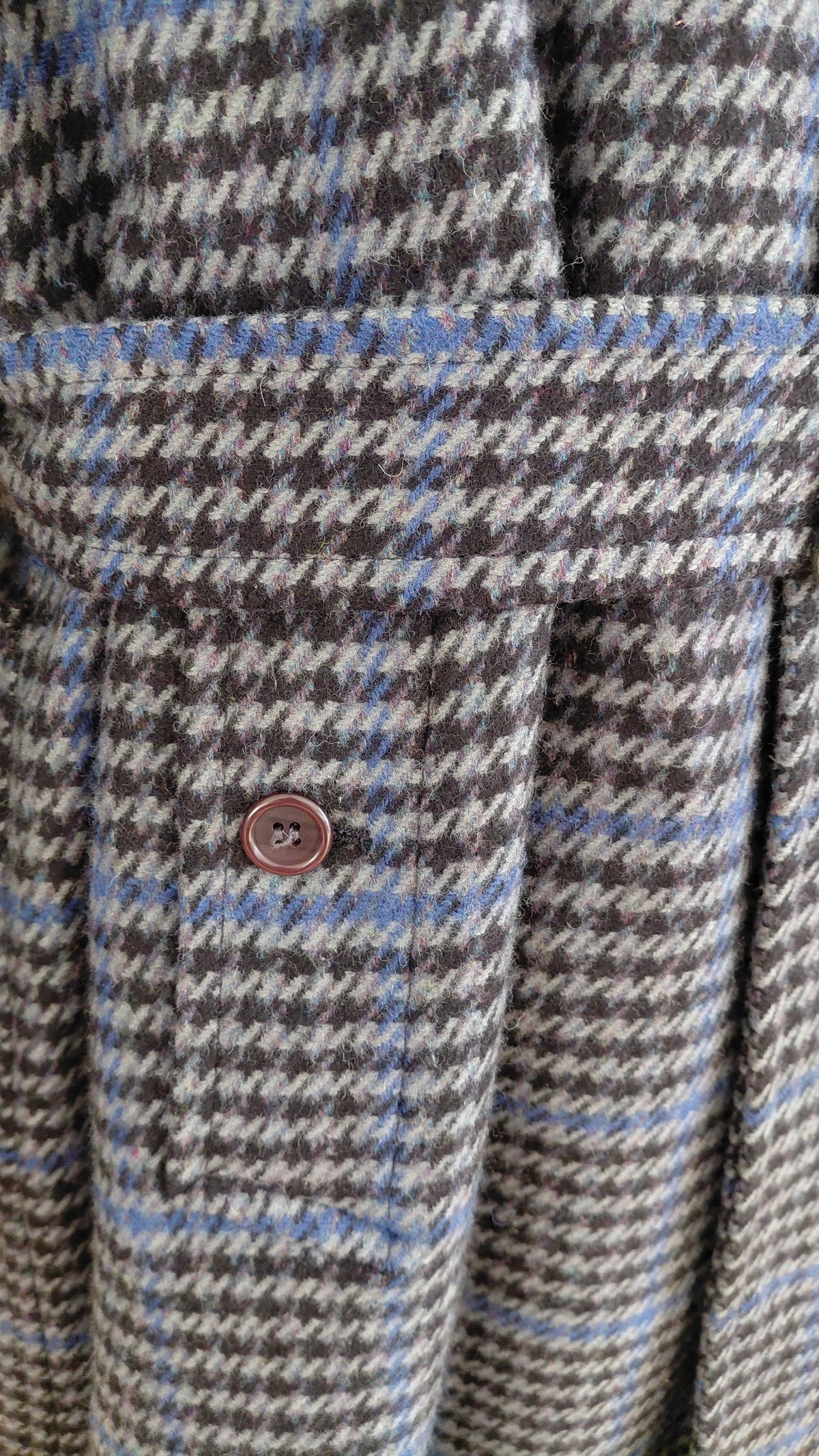 Vintage köflóttur ullar frakki (1980-1990), EUR 50, Burberry´s