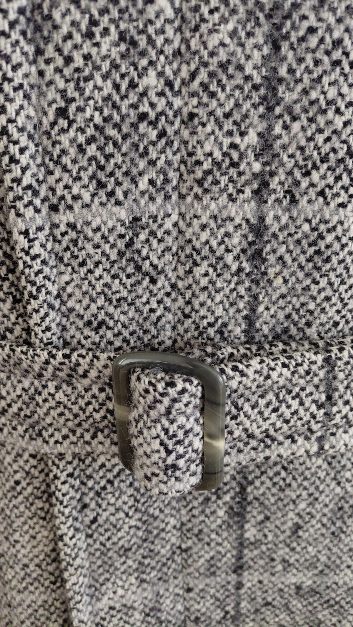 Vintage ullar frakki (1980-1989), L - XL, Oscar Jacobson (Made in Sweden=
