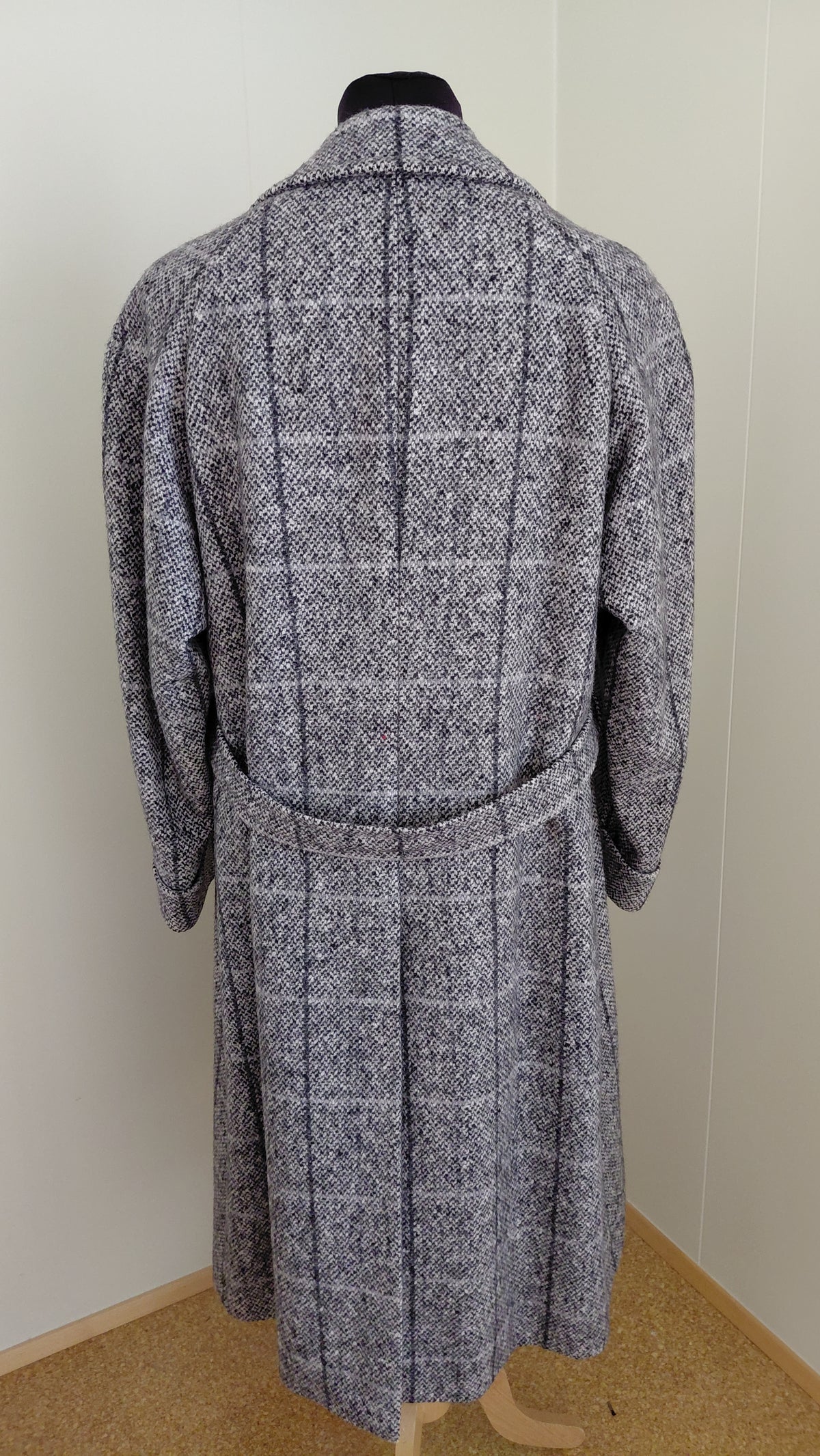 Vintage ullar frakki (1980-1989), L - XL, Oscar Jacobson (Made in Sweden=