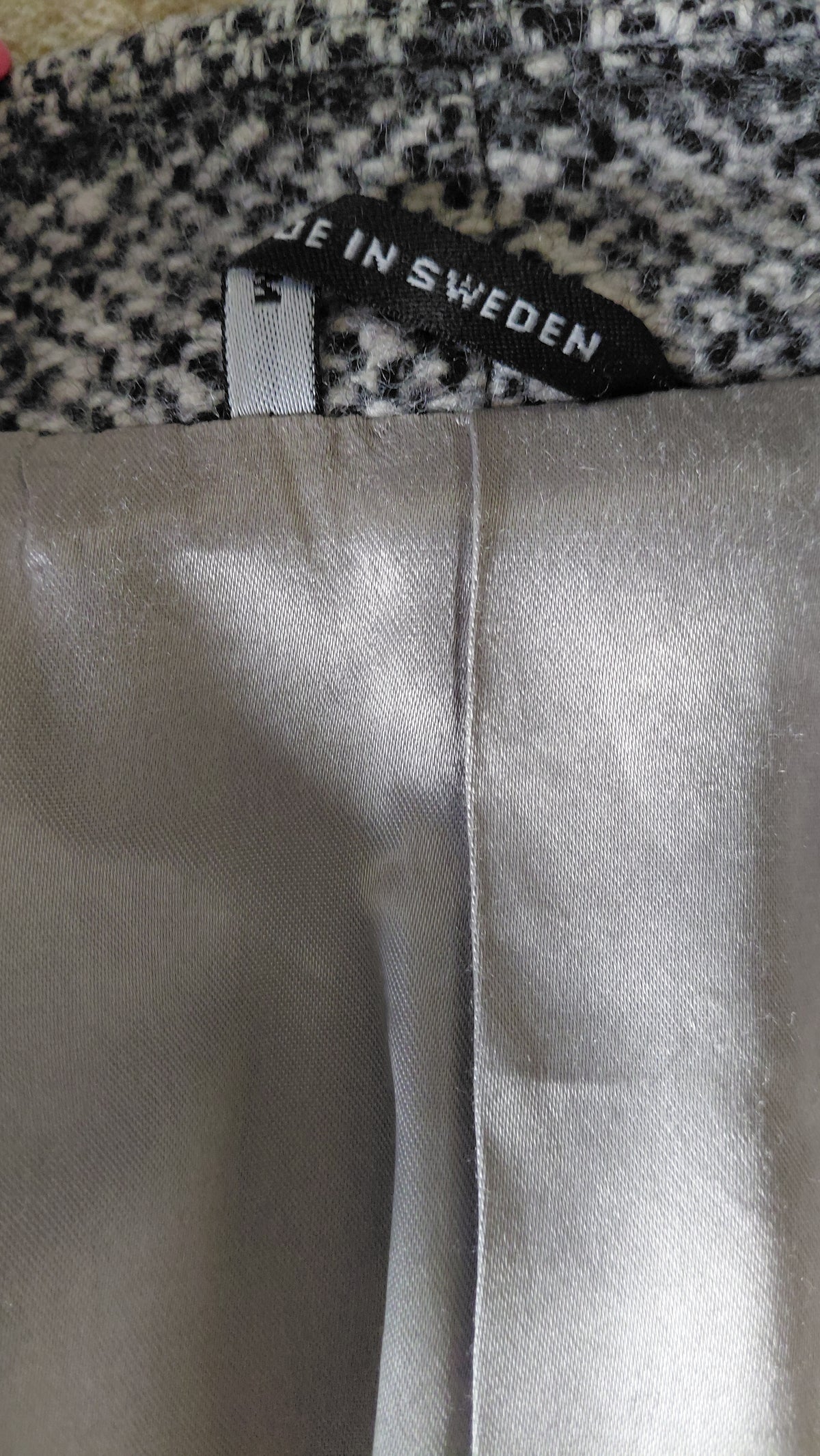 Vintage ullar frakki (1980-1989), L - XL, Oscar Jacobson (Made in Sweden=