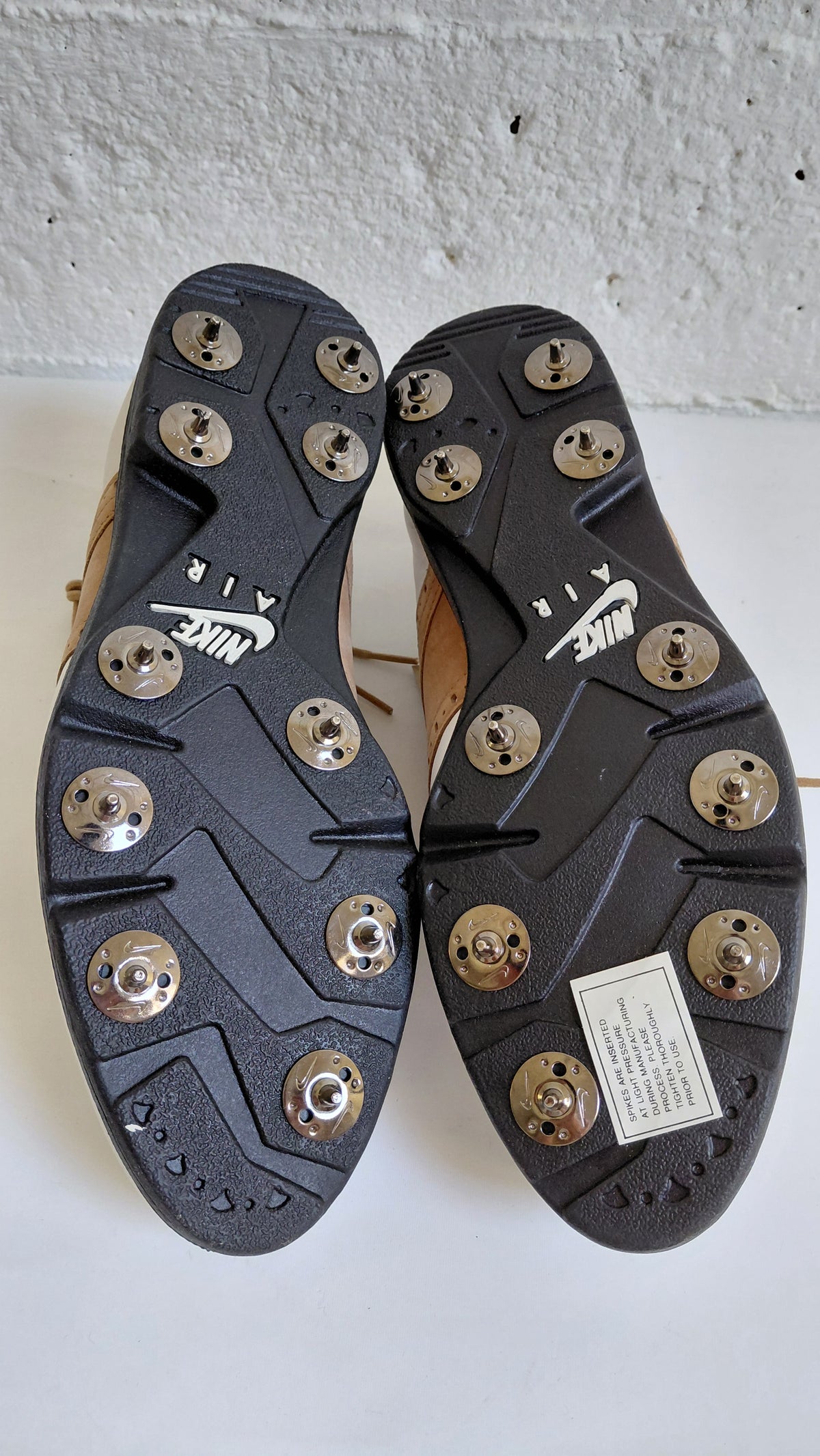 Vintage golf skór (1996) Swoosh -  ónotaðir, EUR 43, Nike Air Golf