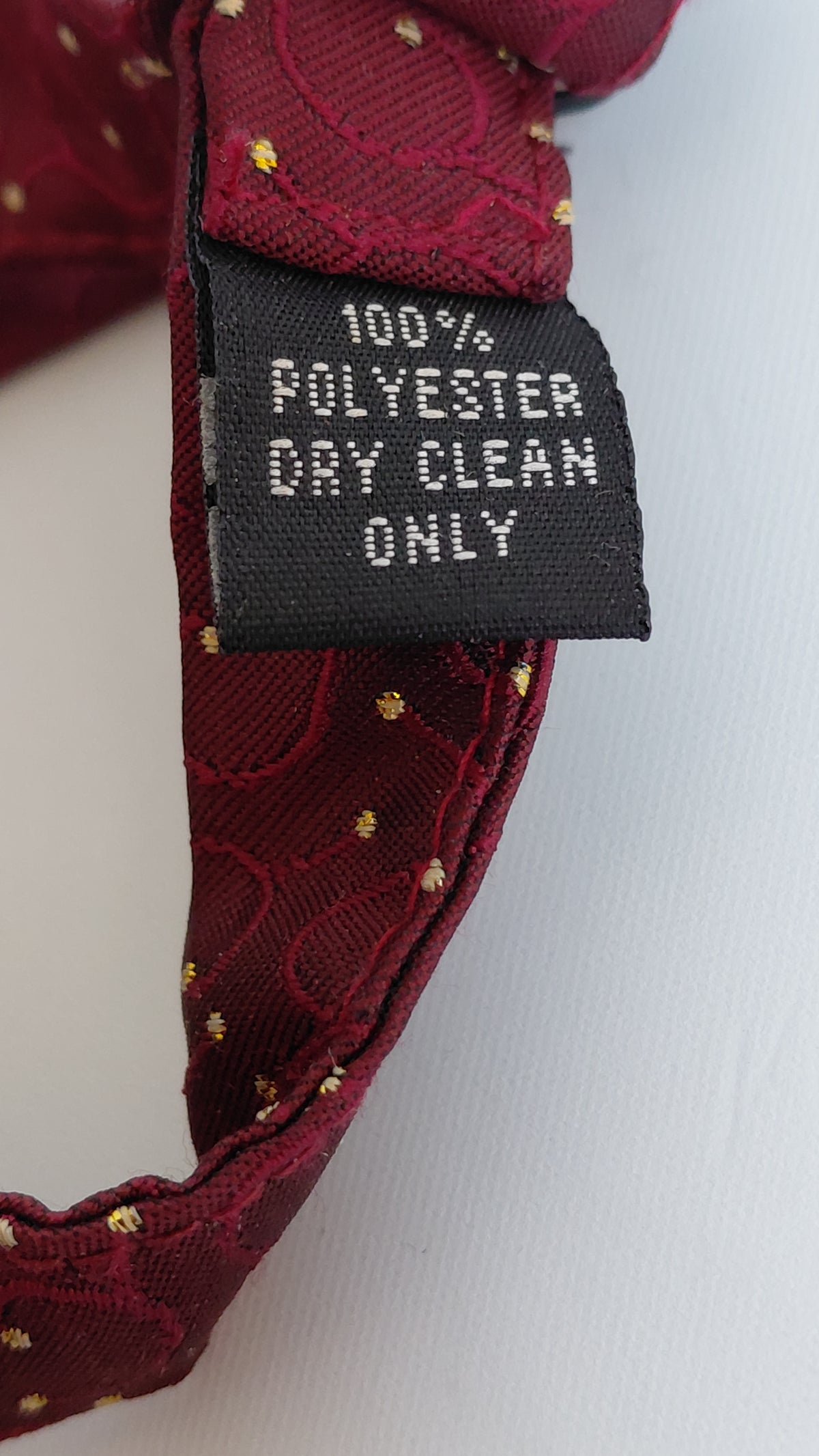 Slaufa með gylltu doppóttu munstri, One size
