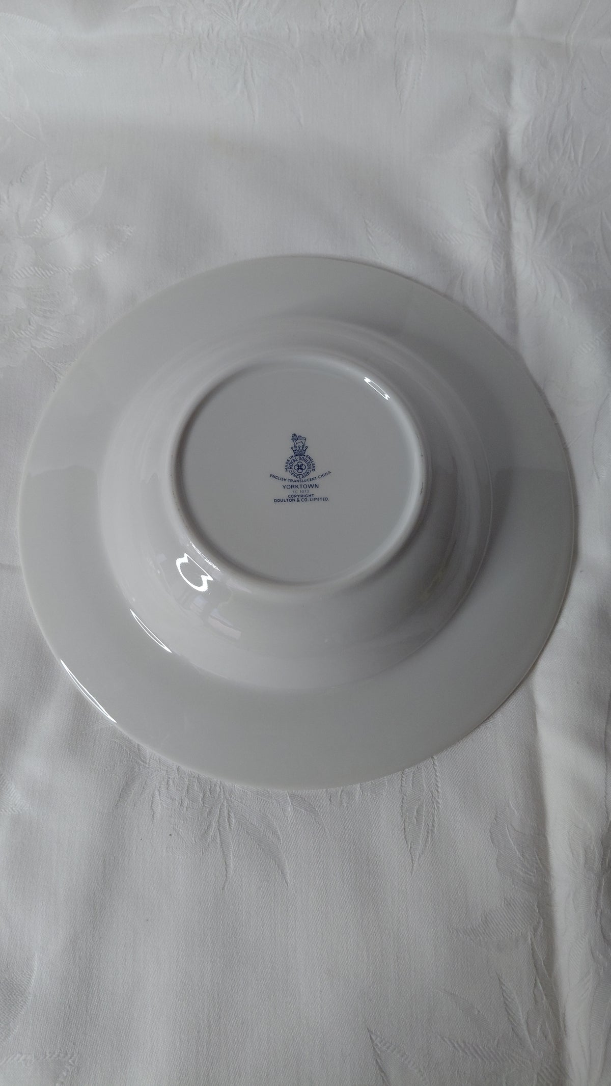 Súpuskálar "Yorktown" munstur Ø23.5 cm, seljast stakar, Royal Doulton