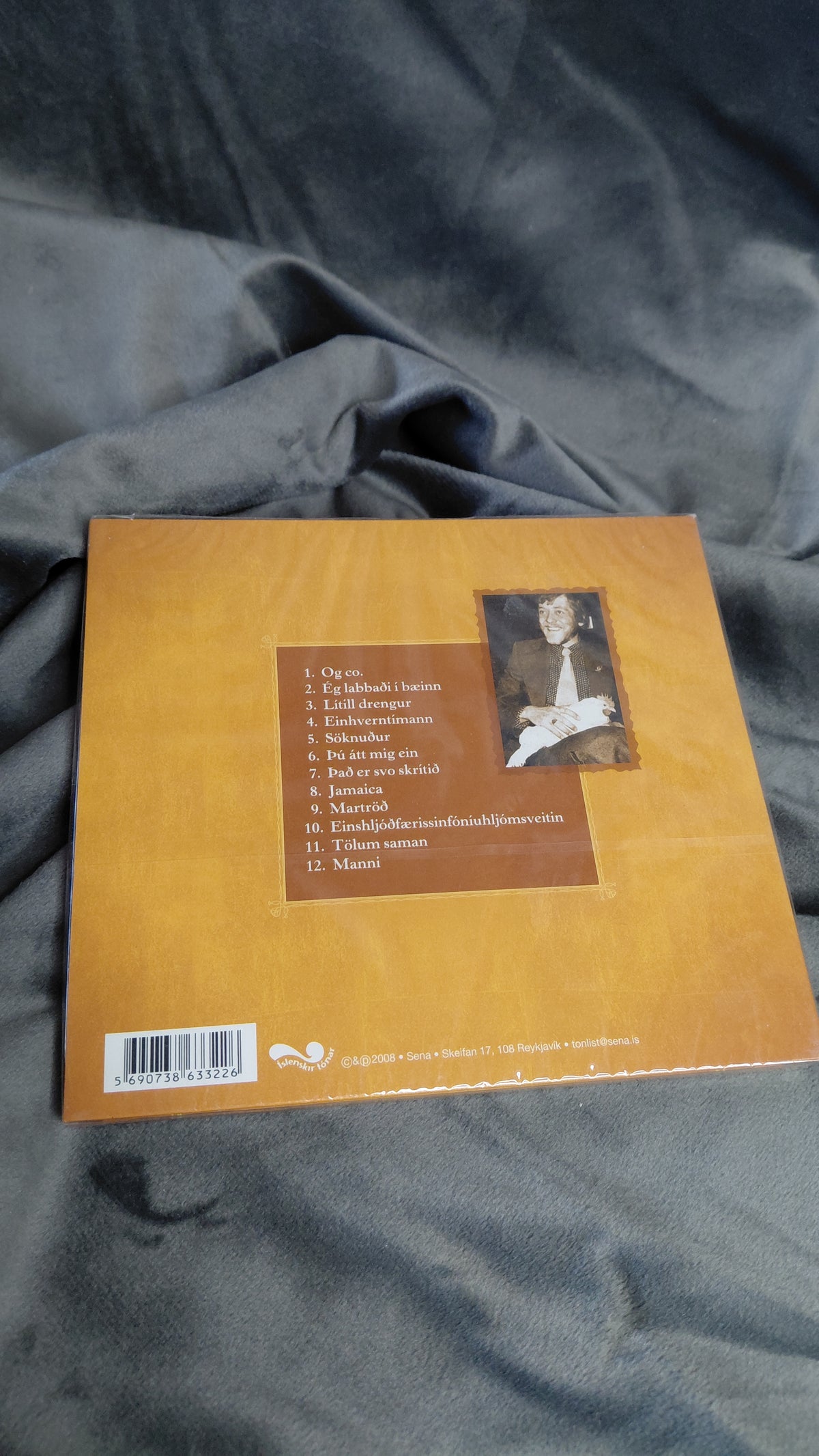 CD Hana-nú (ónotaður enn í plasti), Vilhjálmur Vilhjálmsson