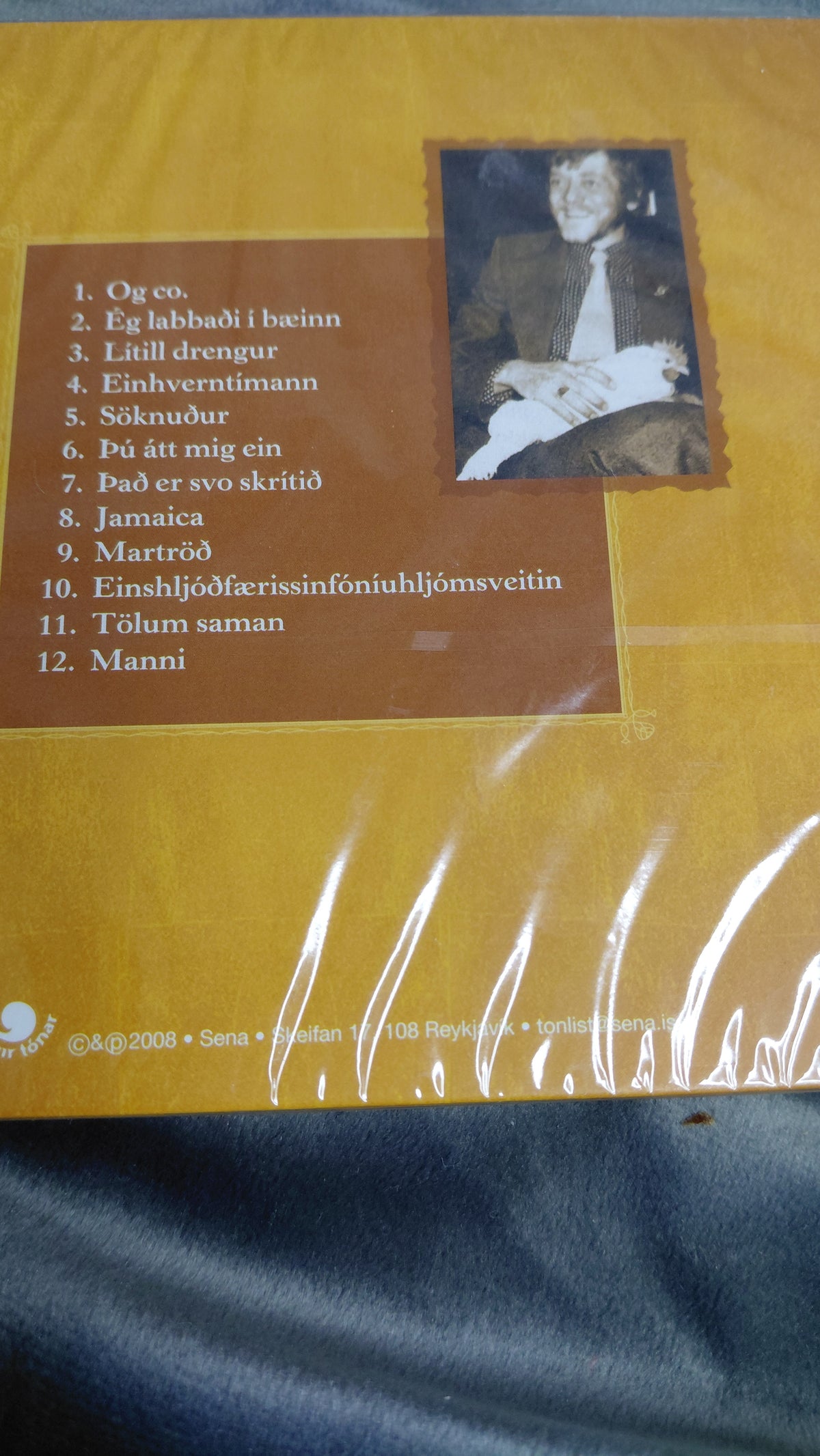 CD Hana-nú (ónotaður enn í plasti), Vilhjálmur Vilhjálmsson