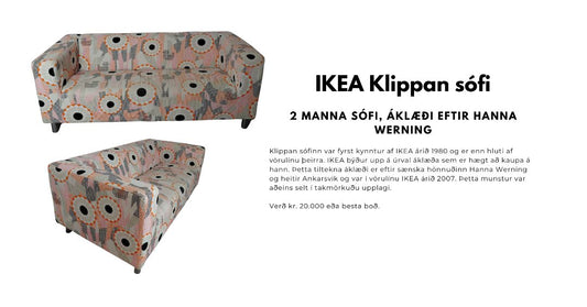 Klippan 2-seater sofa (Hanna Werning 2007), Ikea