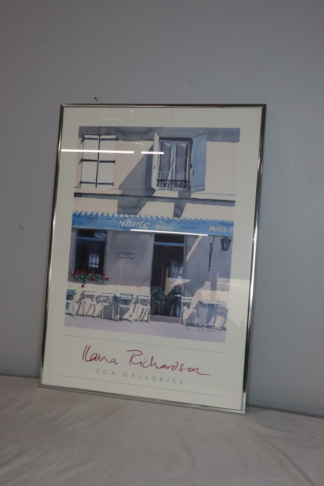 Eftirprentun/Poster af veitingastað, Ilana Richardson