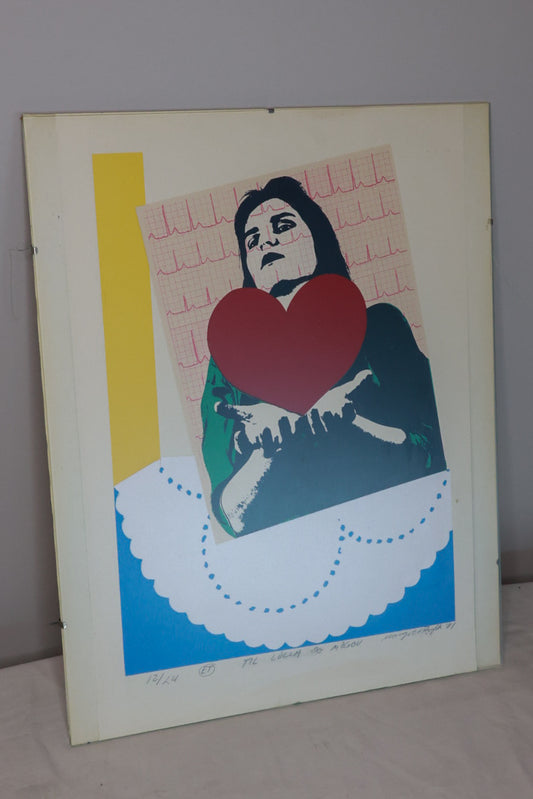 Grafíkverk 12/24 (1981) Listamannaeintak (ET), Margrét Reykdal