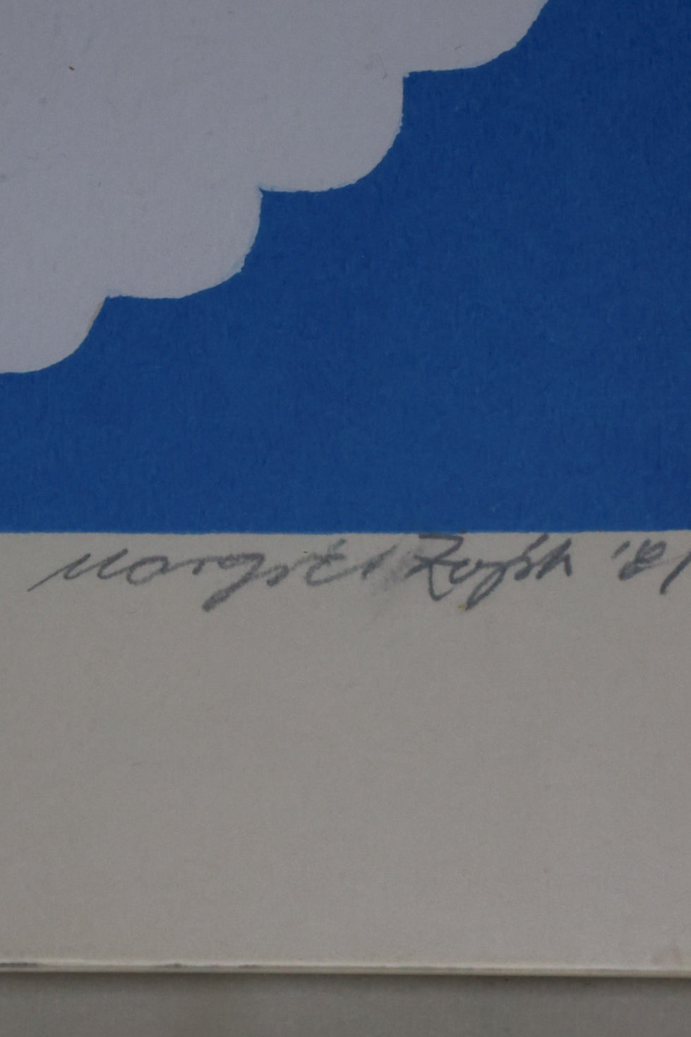 Grafíkverk 12/24 (1981) Listamannaeintak (ET), Margrét Reykdal