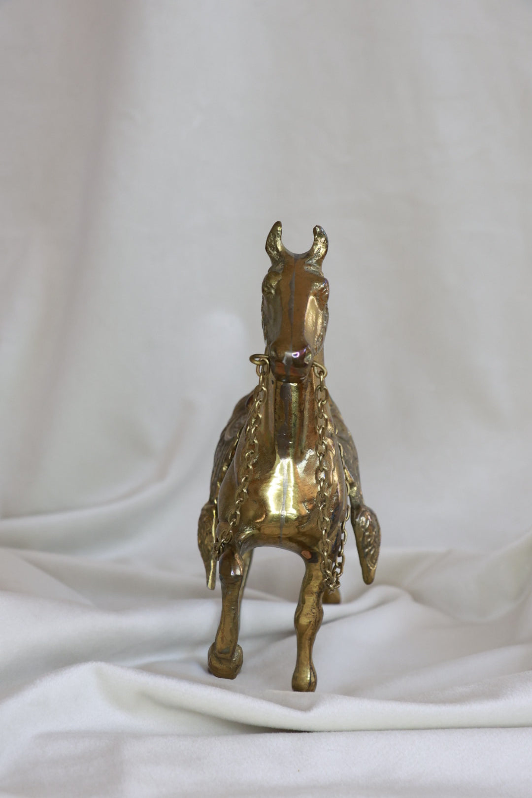 Arabískur hestur með lausum hnakki (1960-1980), Vintage