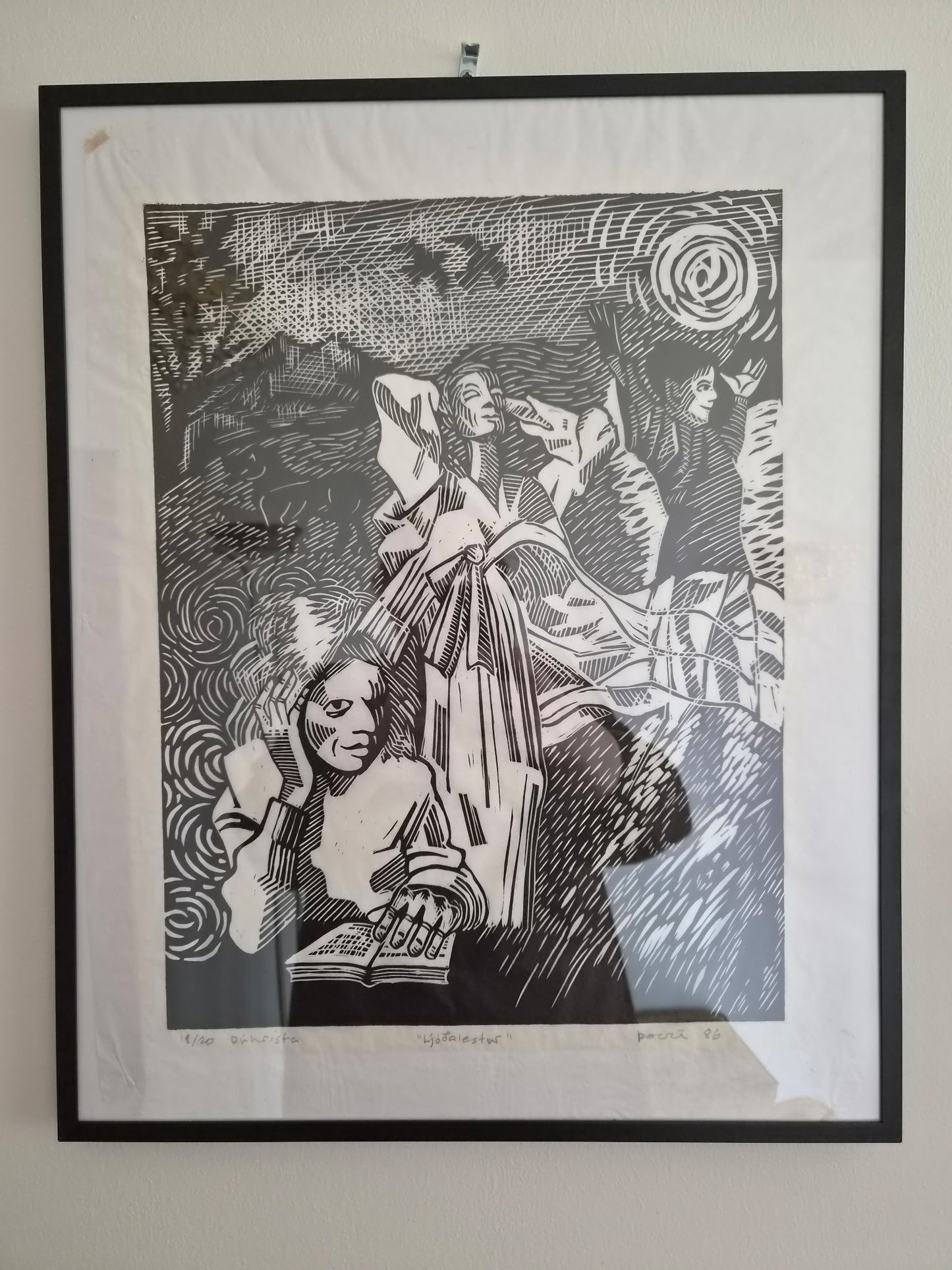 Dúkrista "ljóðalestur" 1986, Þorri Hringsson