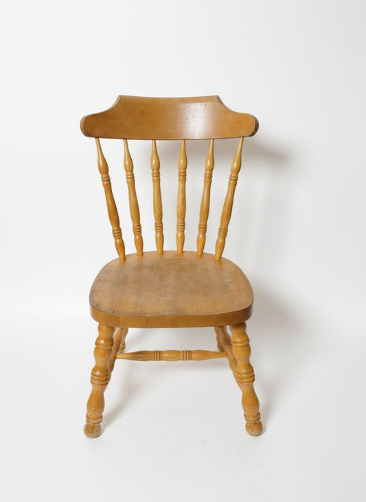 Vintage (1960s) "Nesto Y9" chair made of solid pine, Nässjö Stolfabrik